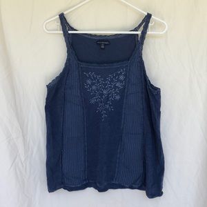 American Eagle navy blue tank top